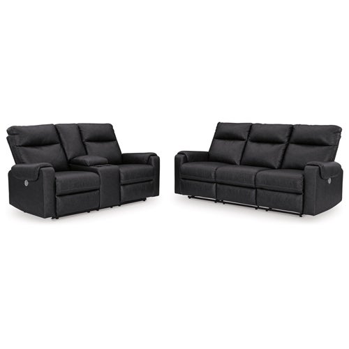 Signature Design by Ashley Axtellton Power Reclining Sofa & Loveseat