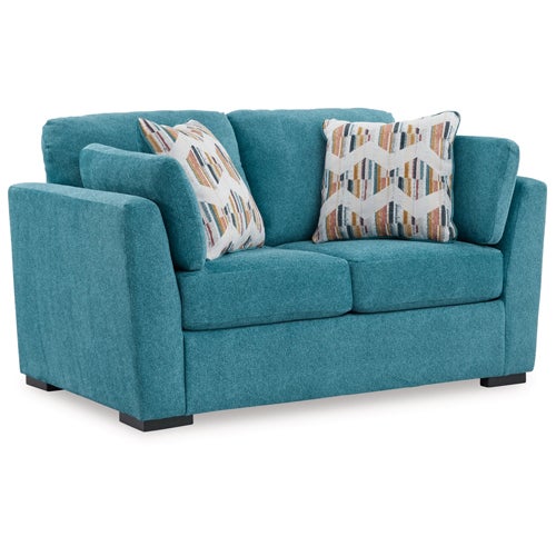 Signature Design by Ashley Keerwick Sofa & Loveseat in Teal