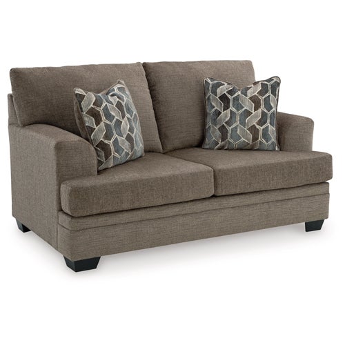 Signature Design by Ashley 2-Piece Stonemeade Sofa & Loveseat in Nutmeg