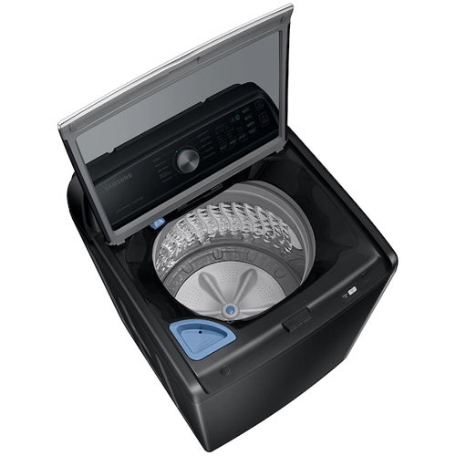 Samsung 4.6 Cu.Ft. Washer Topload in Black