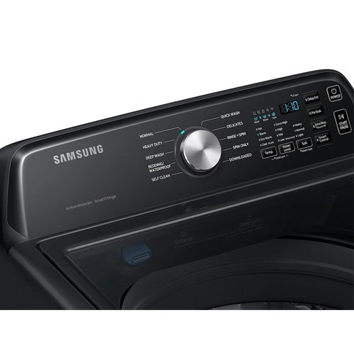 Samsung 4.6 Cu. Ft. Washer Topload in Black