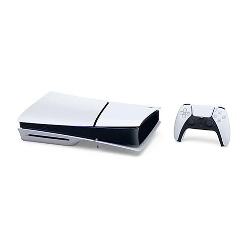 Sony PS5 Slim 1TB Bundle with Extra Controller in Sterling Silver