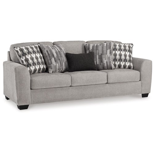 Signature Design By Ashley 2-Piece Avenal Park Sofa & Loveseat in Flannel