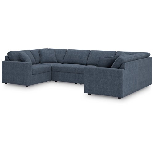 Signature Design by Ashley 6 Piece Modmax Pit Sectional in Ink