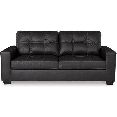 Signature Design by Ashley Barlin Mills Sofa & Loveseat in Carbon