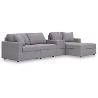 Signature Design by Ashley Modmax 4-Piece Sectional with Chaise in Granite display image