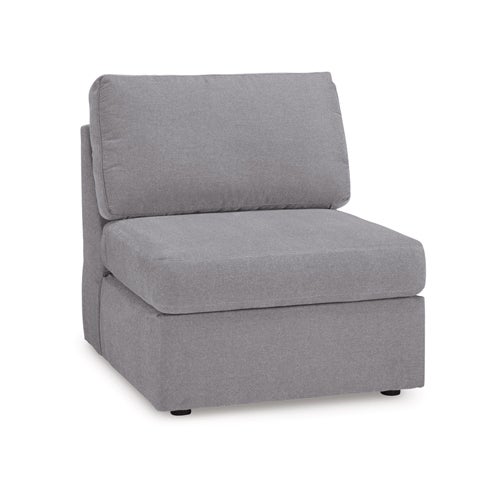 Signature Design by Ashley Modmax 4-Piece Sectional with Chaise in Granite