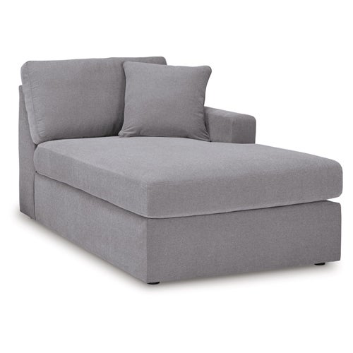 Signature Design by Ashley Modmax 4-Piece Sectional with Chaise in Granite