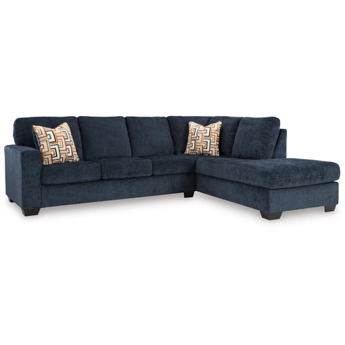 Signature Design by Ashley 2-Piece Aviemore Sectional in Ink