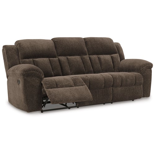 Signature Design by Ashley 2-Piece Frohn Reclining Sofa & Loveseat in Chocolate