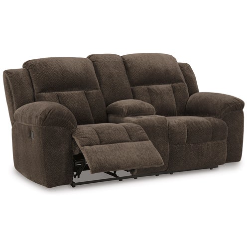 Signature Design by Ashley 2-Piece Frohn Reclining Sofa & Loveseat in Chocolate