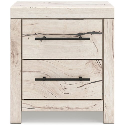 Signature Design by Ashley 6-Piece Lawroy Queen Storage Bed, Dresser, Nightstand & Roll Slats