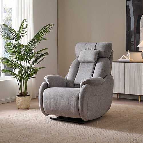 Maxwell Massage Recliner in Gray