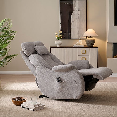 Maxwell Massage Recliner in Gray