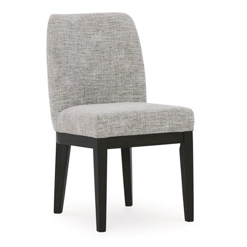 Signature Design by Ashley Burkhaus Dining Table and 6 Chairs In Dark Brown