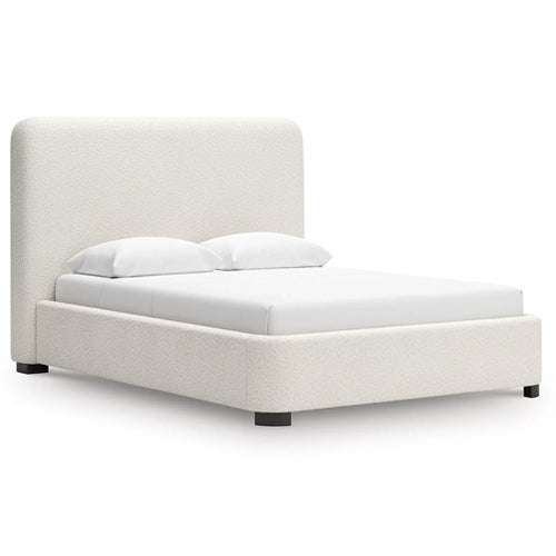 Signature Design by Ashley Brintstreet Queen Upholstered Bed In Beige