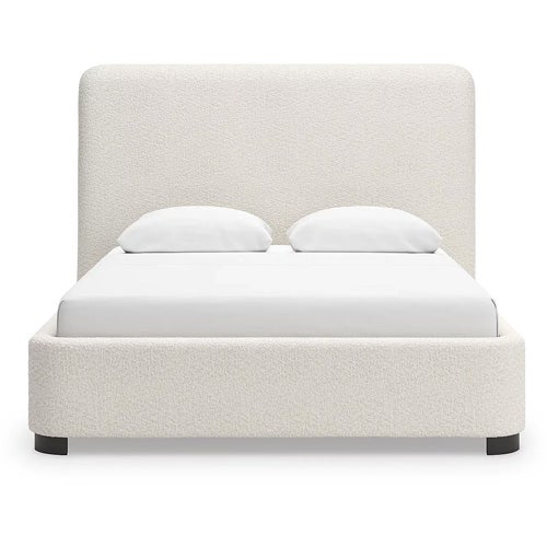 Signature Design by Ashley Brintstreet Queen Upholstered Bed In Beige