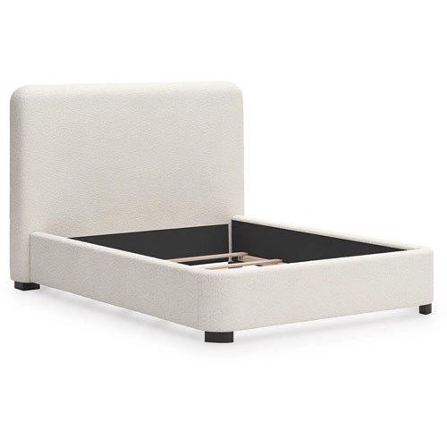 Signature Design by Ashley Brintstreet Queen Upholstered Bed In Beige