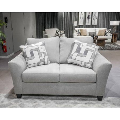 Signature Design by Ashley 2-Piece Willarae Sofa & Loveseat in Gray