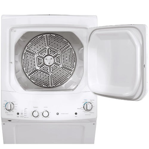 GE Unitized Spacemaker 3.8 Cu. Ft. Capacity Washer with Stainless Steel Basket & 5.9 Cu. Ft. Capacity Electric Dryer