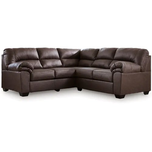 Signature Design by Ashley WillowBend 2-Piece Sectional in Umber