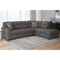 Benchcraft Olten 2-Piece Sectional with Chaise in Graphite display image