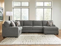 Signature Design by Ashley Clarington 3-Piece Sectional with Chaise-Greystone display image