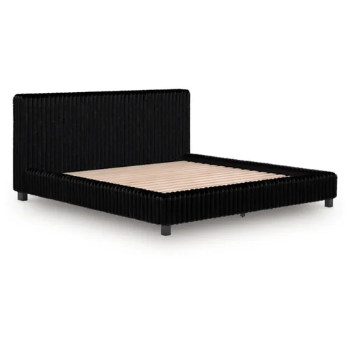 Signature Design by Ashley Zuraleus Queen Upholstered Bed in Black