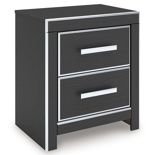 Signature Design by Ashley Zuraleus King Upholstered Bed, Dresser & Nightstand