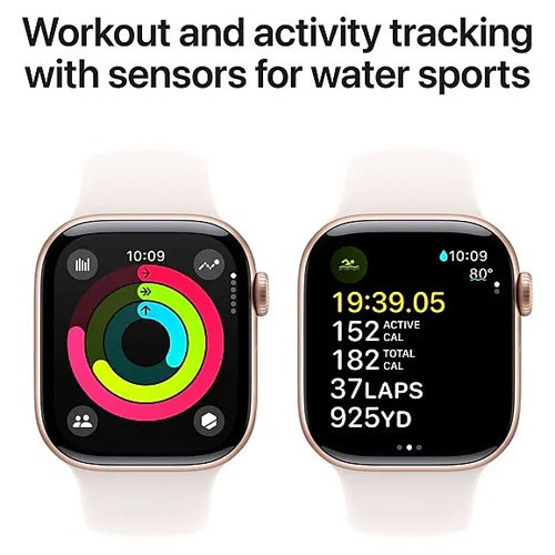 Apple Watch Series 10 (GPS) 42mm in Rose Gold