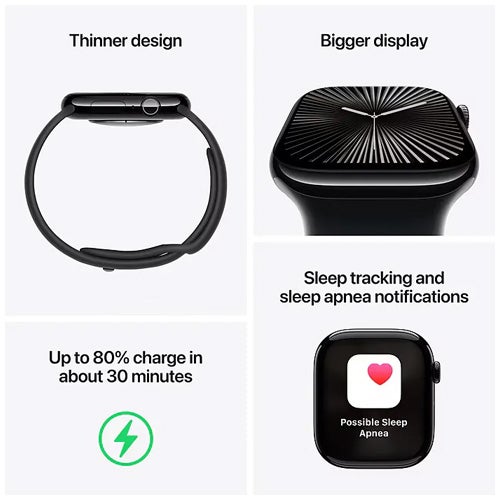 Apple Watch Series 10 (GPS) 42mm in Rose Gold