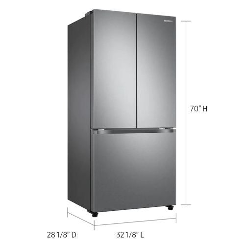 Samsung 18 cu. ft. Counter-Depth French Door Refrigerator in Stainless Steel