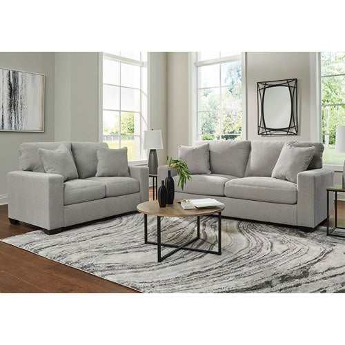 Signature Design by Ashley Greenbriar Sofa, Loveseat, Tables & Lamps