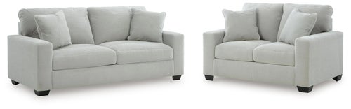 Signature Design by Ashley Greenbriar Sofa and Loveseat - Smoke