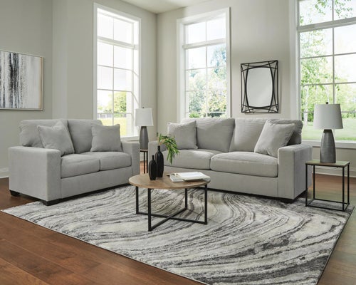 Signature Design by Ashley Greenbriar Sofa and Loveseat - Smoke
