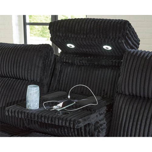 Signature Design by Ashley Forest Lake Power Reclining Sofa and Loveseat