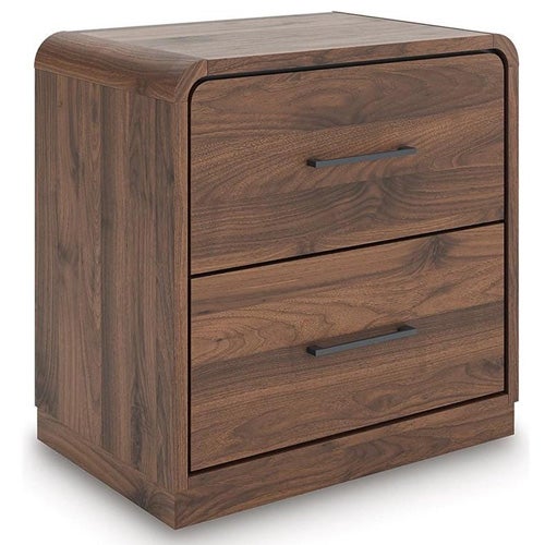 Signature Design by Ashley Fortlorn Queen Panel Bed, Dresser, Mirror & Nightstand