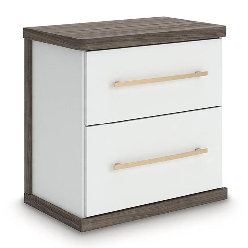 Signature Design by Ashley Kendanport Queen Upholstered Bed, Dresser, Mirror & Nightstand