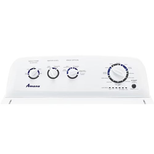 Amana Large Capacity Top Load Washer with High Efficiency Agitator
