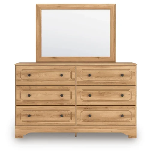 Aleaport Queen Panel Bed, Dresser, Mirror & Nightstand