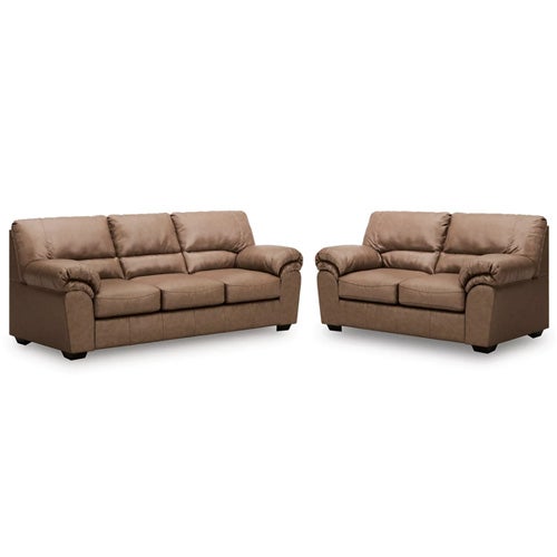 2-Piece WillowBend Sofa & Loveseat in Caramel