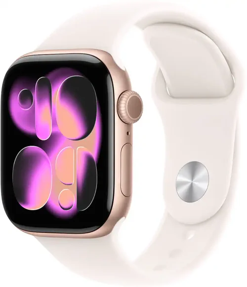 Watch Series 11 (GPS) 42mm Sport Band Small-Med Rose Gold