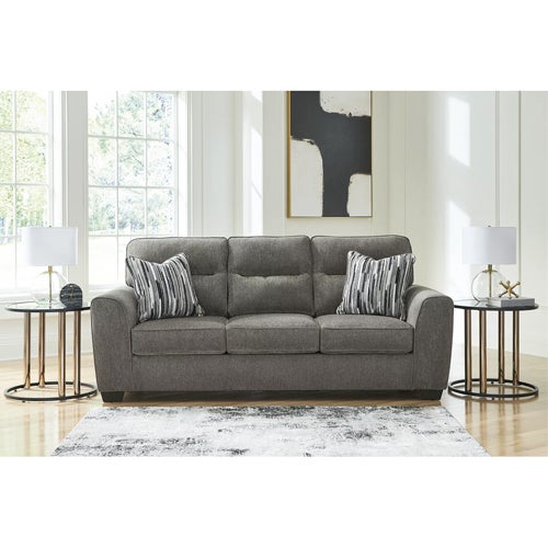 Benchcraft Olten Sofa and Loveseat in Graphite