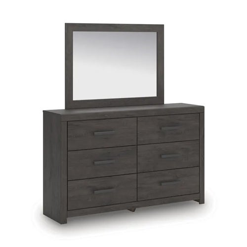Prendonea Queen Bed, Dresser with Mirror, & Nightstand