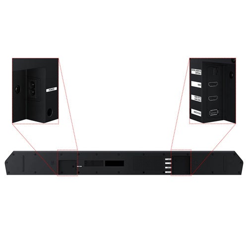 Samsung Q-Series Soundbar with Q-Symphony True 3.1.2 Channel