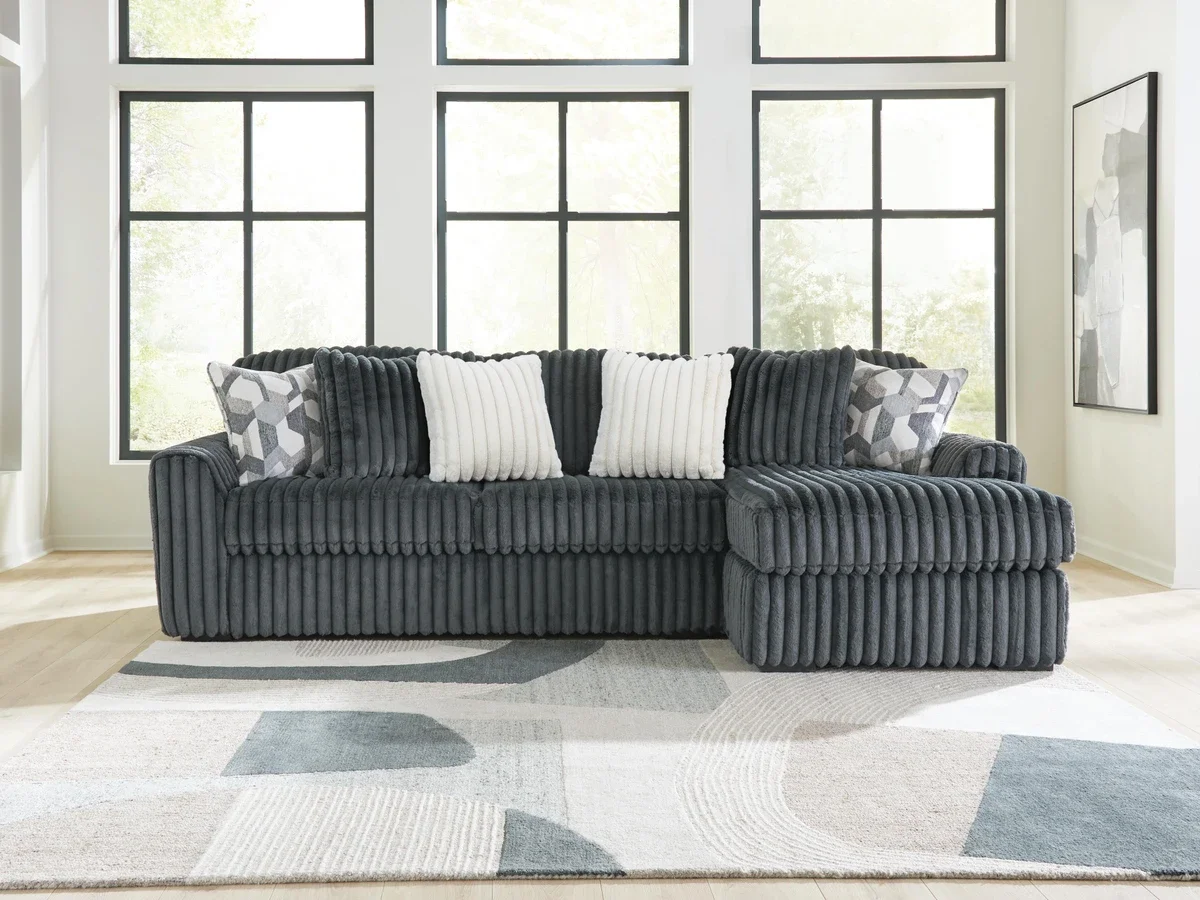 Signature Design by Ashley "Speyer-Teak" Sofa and ...