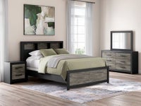 6-Piece Broachmyn Queen Bed with Dresser, Mirror, & Nightstand display image