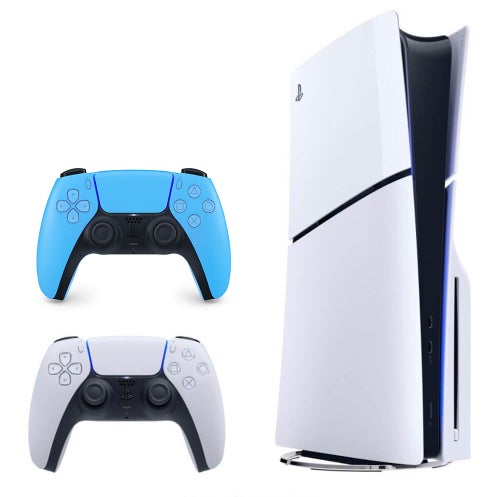 PS5 Disc Console + DualSense Wireless Controller Starlight Blue