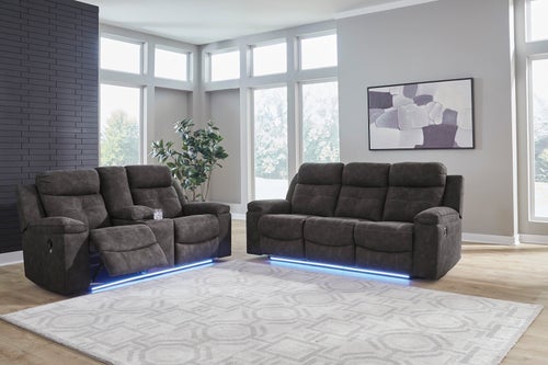 Signature Design by Ashley Brysonview Reclining Sofa & Loveseat with console