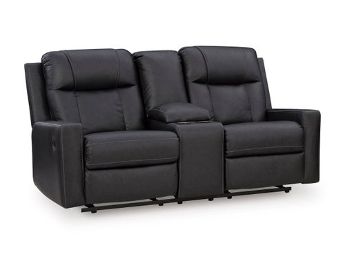 Signature Design by Ashley Mackmenville Reclining Sofa & Loveseat with console